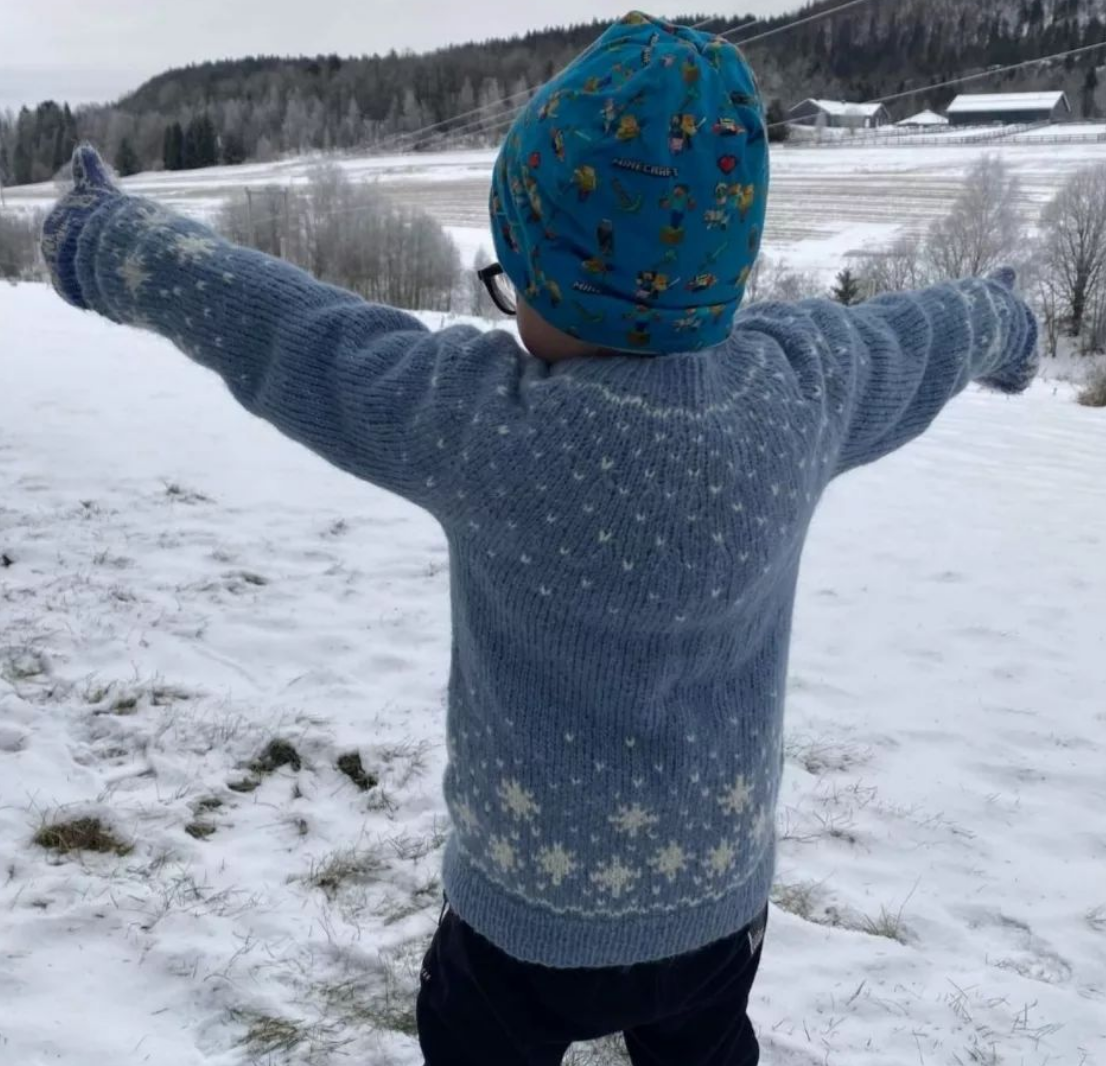 It's Snowing Sweater (Kids-sized)