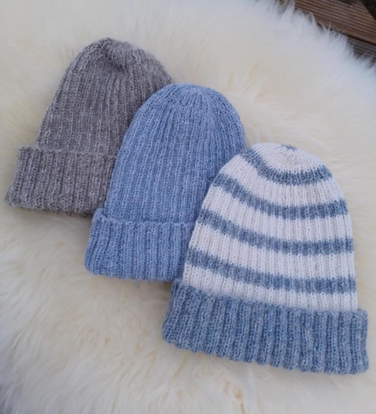 Ribbed Knit Winter Hat