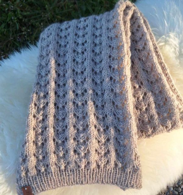 Lily of the Valley Scarf