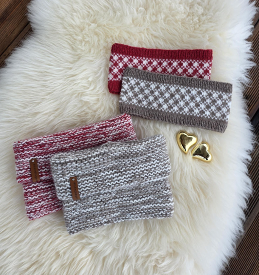 Silkeførepannebånd & hals (digital oppskrift)