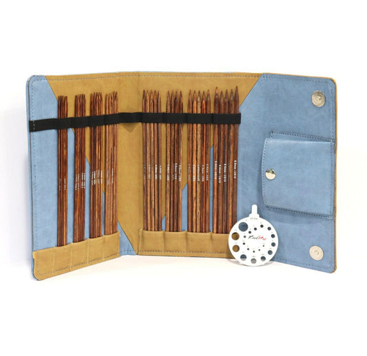 Ginger Blå, 2.5-6.0 mm - Strømpepinnesett